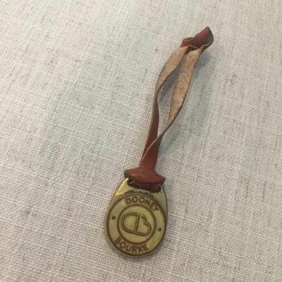 Dooney & Bourke Vintage Bag Charm - Picture 1 of 4